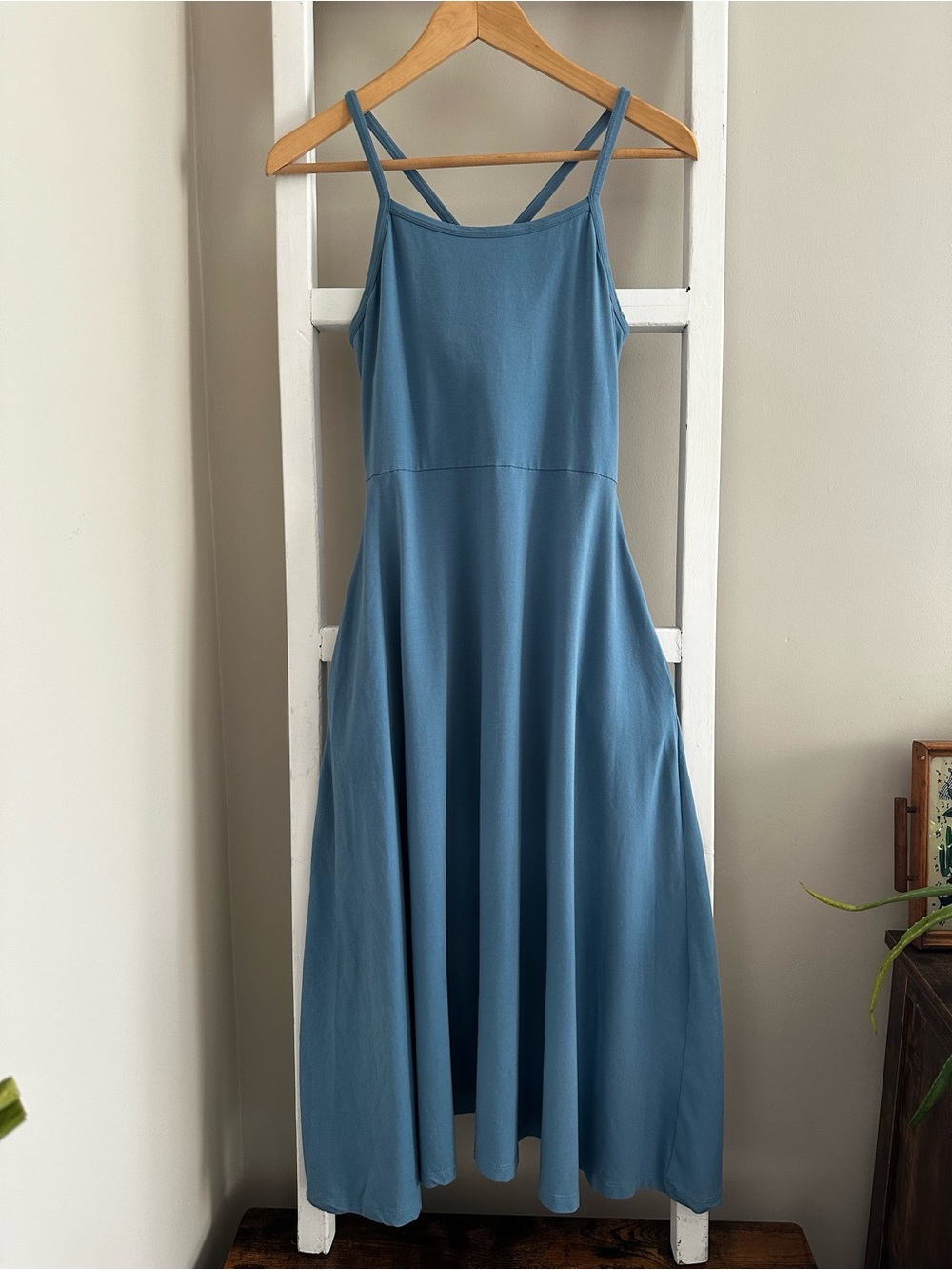 Pact Organic Cotton Fit and Flare Midi Dress